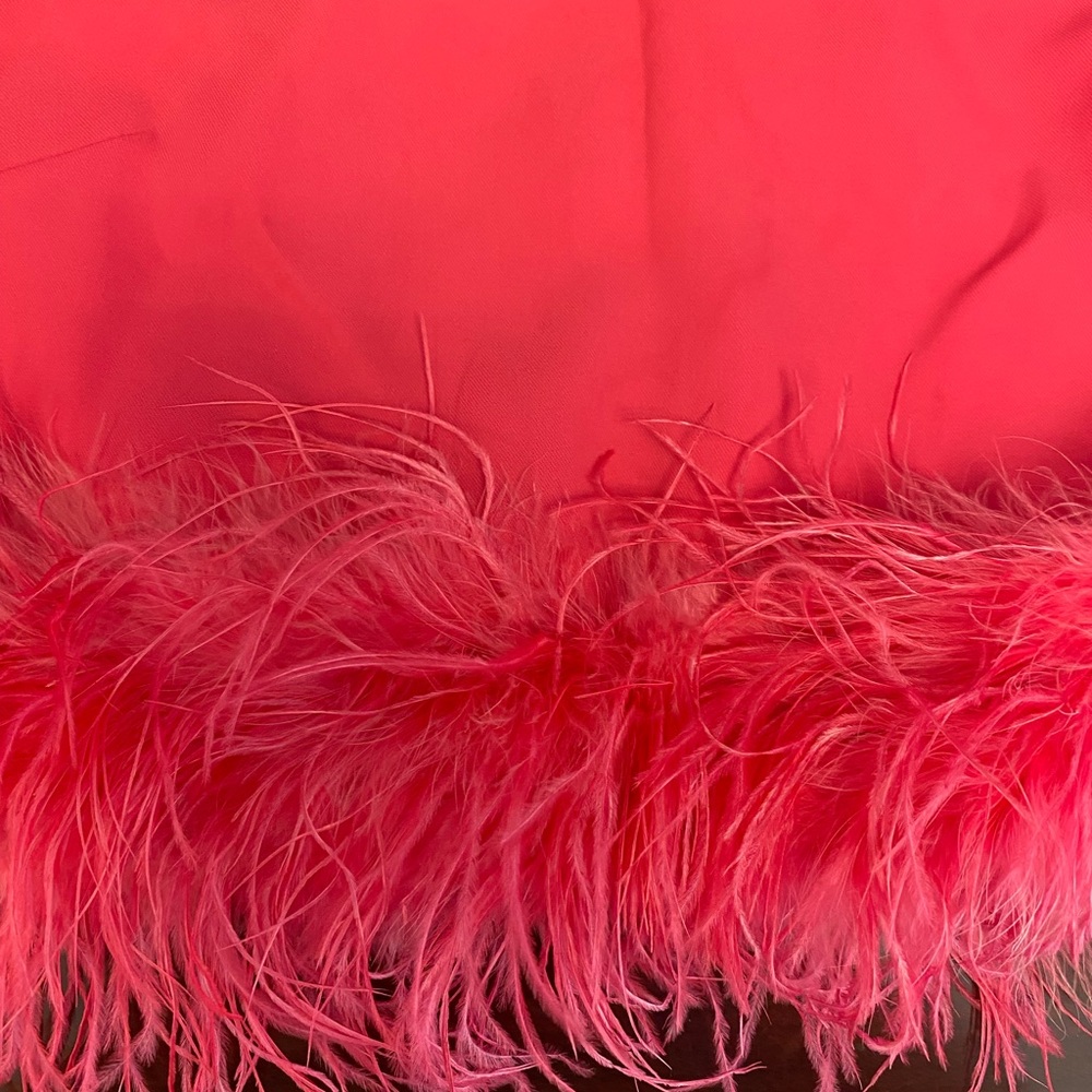 Pink feather top - Picture 2 of 5